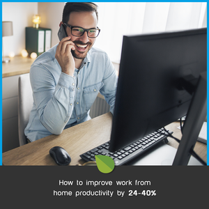 How to improve work from home productivity by 24-40%... by removing this ONE concentration killer