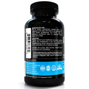 Organic Ashwagandha Complex with Organic Black Pepper Extract 3000mg - 120 Veg Capsules