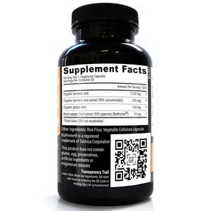 Premium Organic Turmeric Curcumin with BioPerine - 1500mg - 60 Veg Capsules