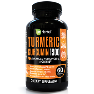 Premium Organic Turmeric Curcumin with BioPerine - 1500mg - 60 Veg Capsules